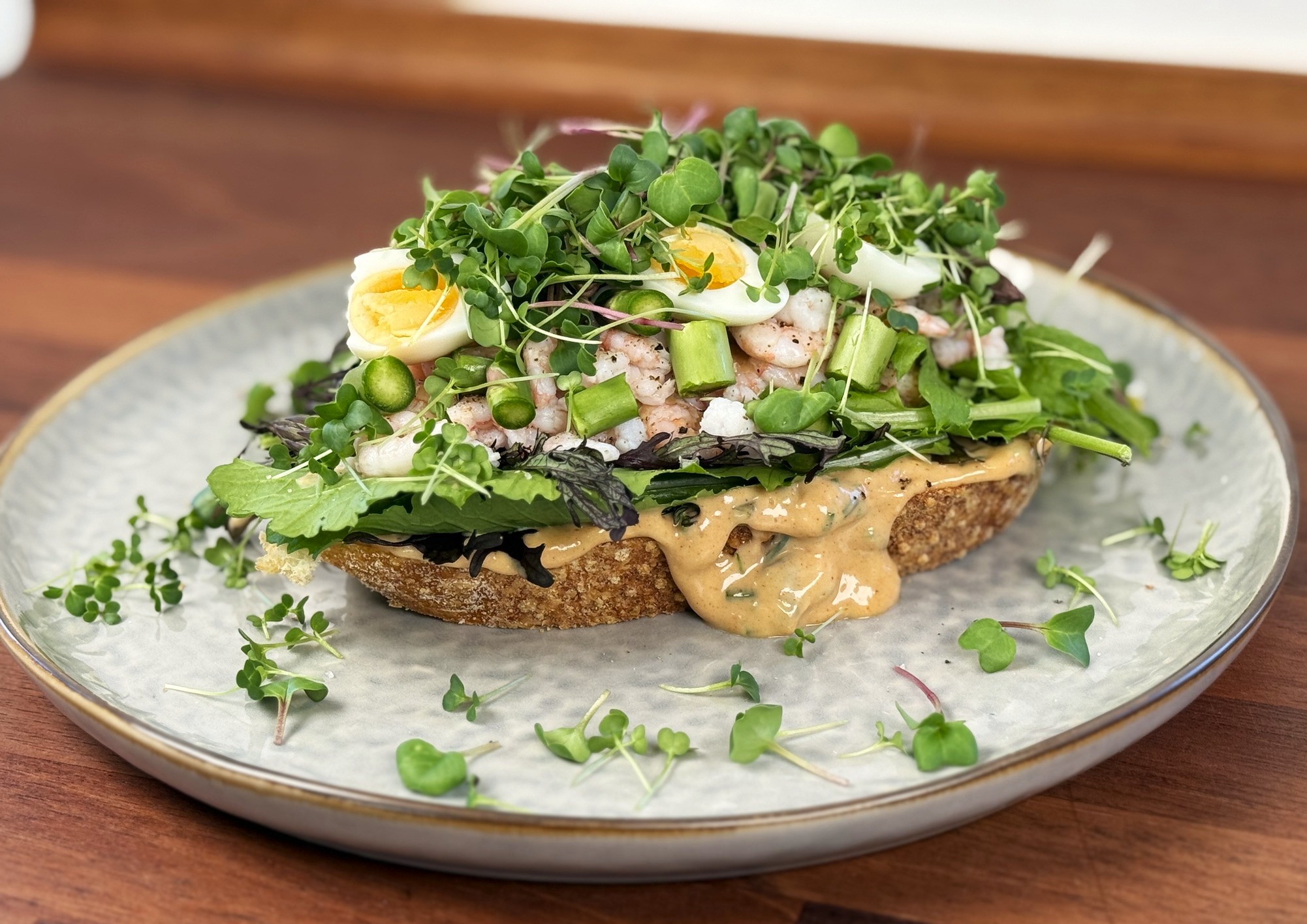 Rejemad med Thousand Island Dressing