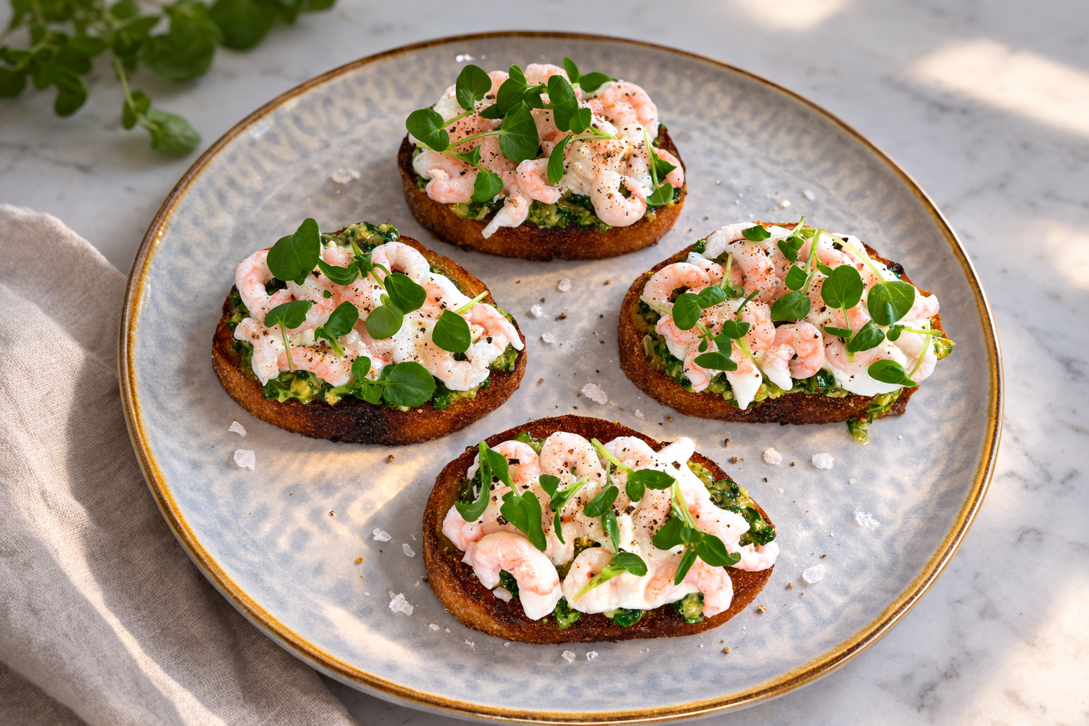 Rejemad med chimichurri